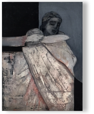 Abschied
öl, Lack/Lw 60 x 80 cm, 2019